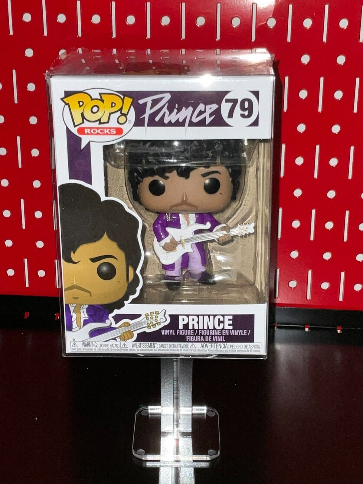 Funko Pop Rocks Prince Purple Rain Diamond Glitter Collection FYE Exclusive 79