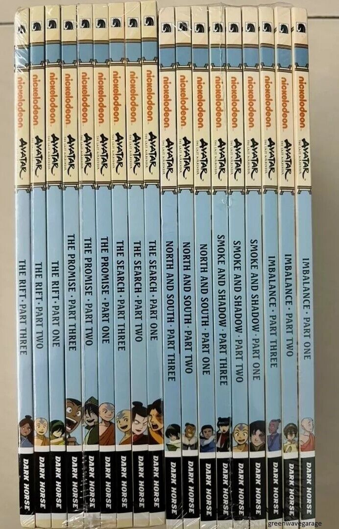 AVATAR The Last Airbender Full Complete Set Volume Comic 18 Book English Version