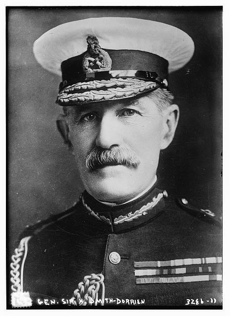 General Sir Horace Lockwood Smith Dorrien 1858 1930 Served During Old Photo