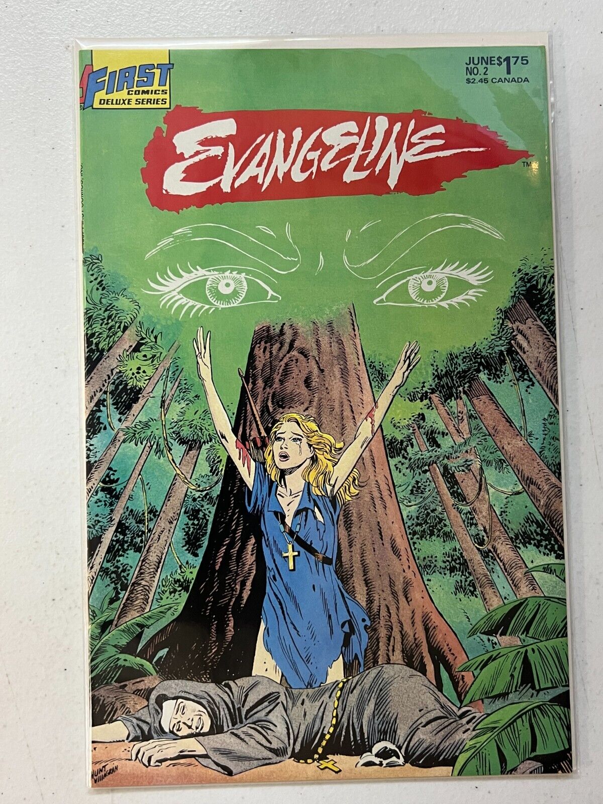 EVANGELINE #2 1FIRST COMICS JULY 1987 | Combined Shipping B&B