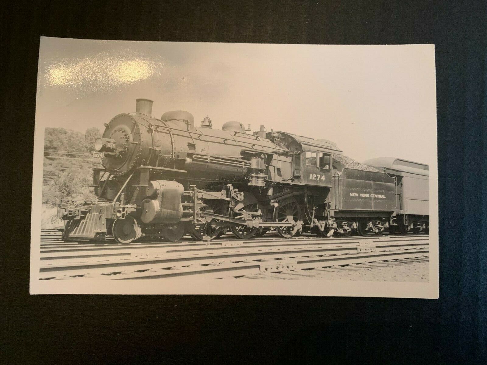 Vintage 1949 New York Central Railroad 1274 Real Photo Postcard