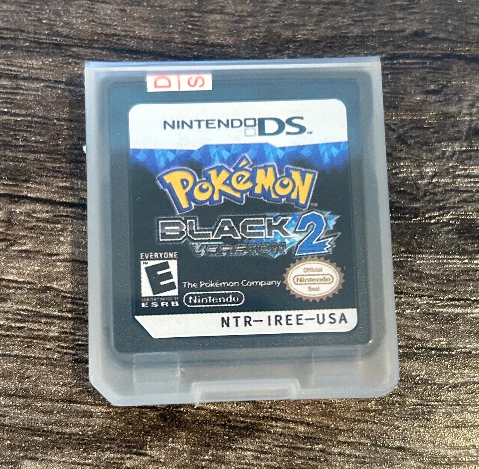 Pokemon Black 2 Nintendo DS/NDS/3DS game cartridge w/ case (2012) US