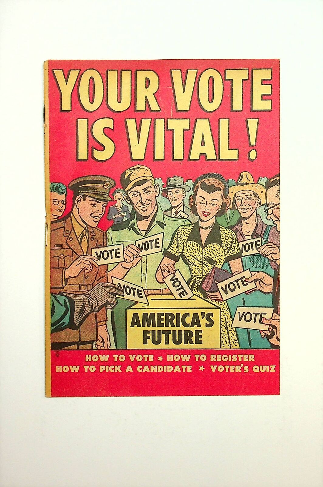 Your Vote Is Vital #0 FN 1952