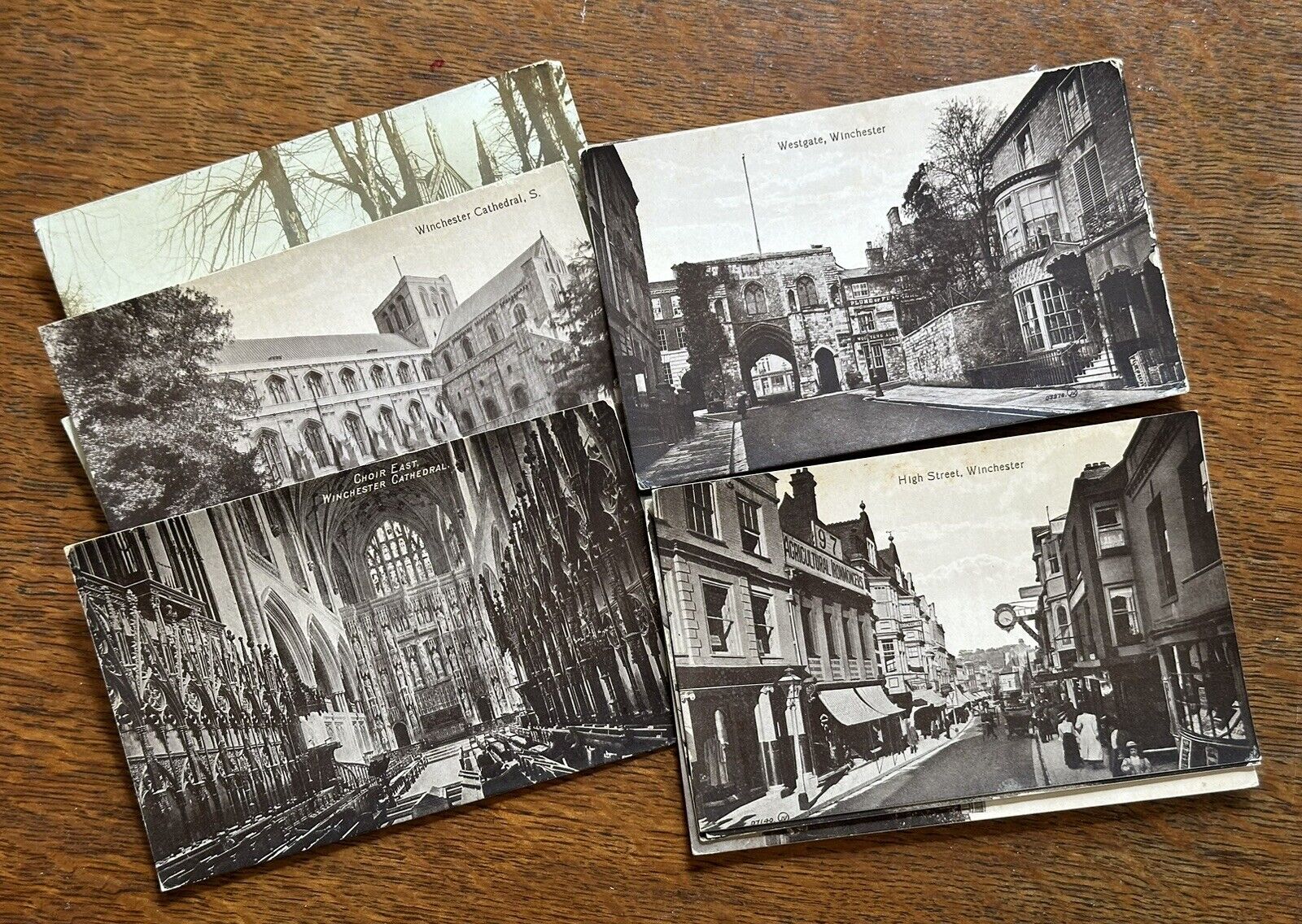 Lot of 11 Antique Winchester ENGLAND Postcards, Valentines Series, RPPC
