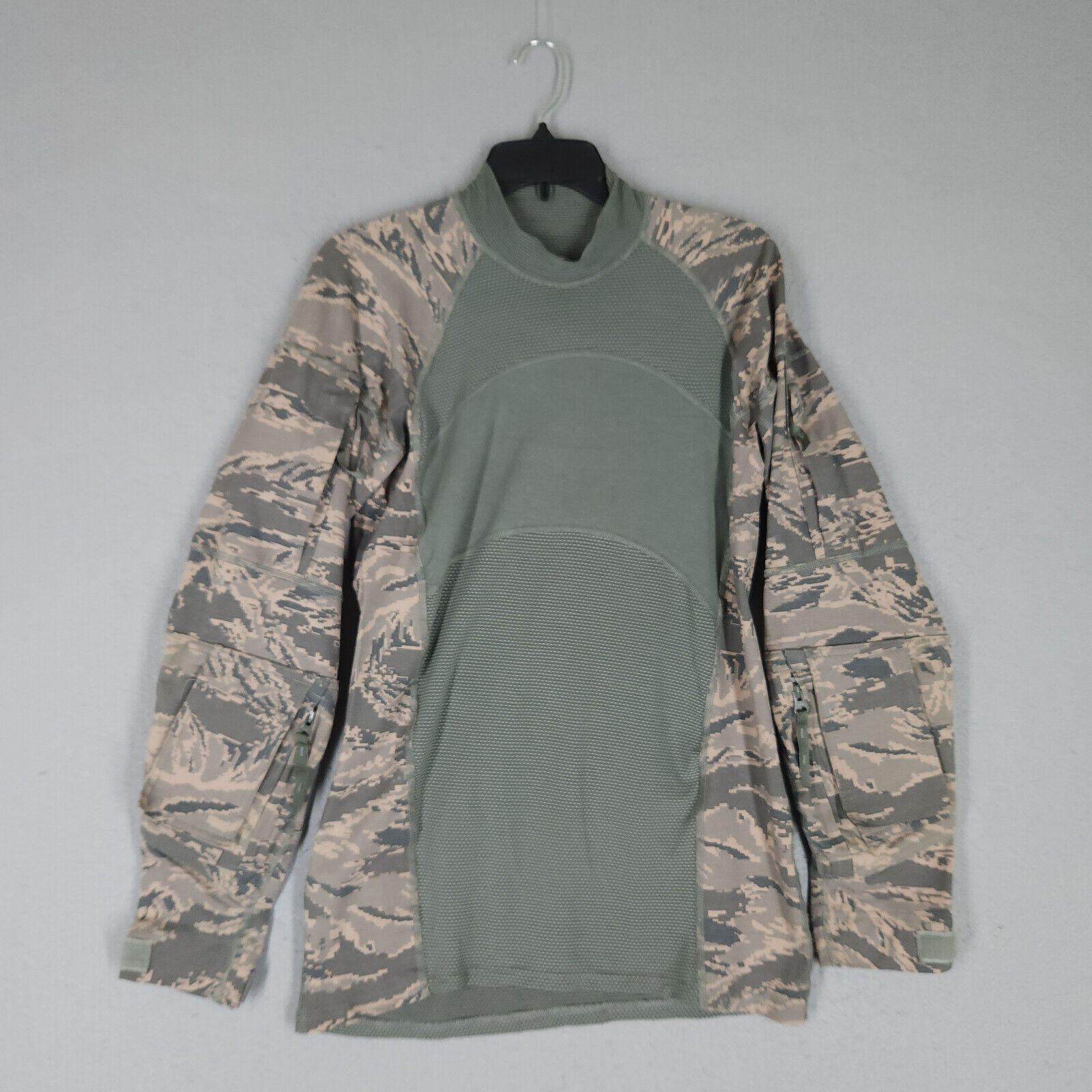 MASSIF Airman Battle Shirt Mens M Digital Camo Combat Long Sleeve USAF Air Force