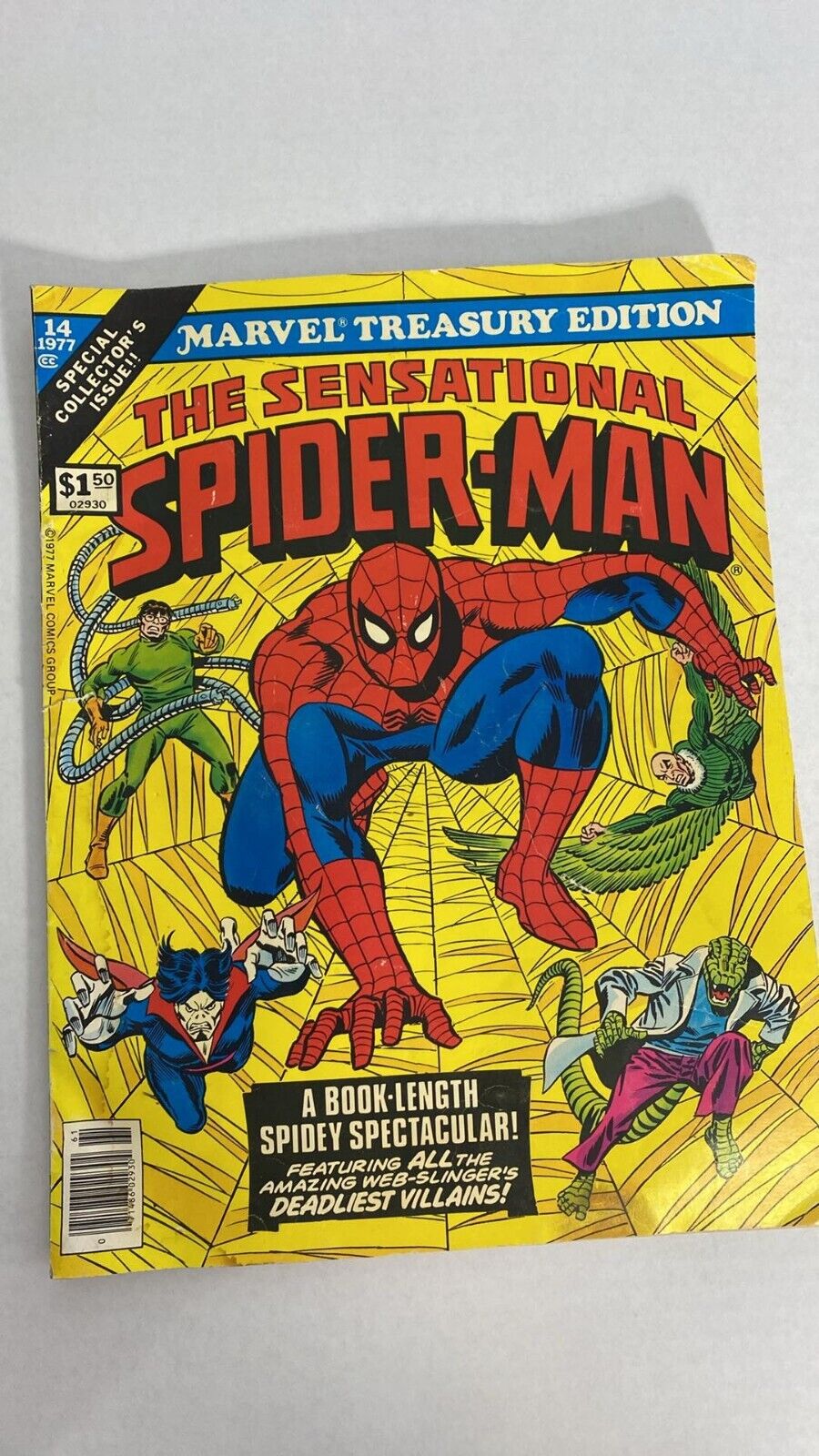 43454: Marvel Comics MARVEL TREASURY EDITION #14 Fine Grade