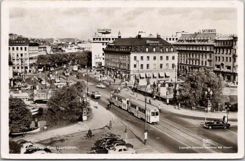 c1950s GOTHENBURG, Sweden RPPC Real Photo Postcard 