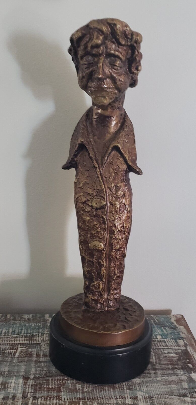 Bronze Sculpture Figurine Rare Large Original Antique