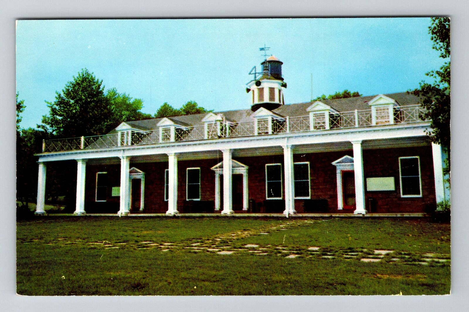 Jackson Mill WV-West Virginia, Jacksons Mill Dining Hall, Vintage Postcard