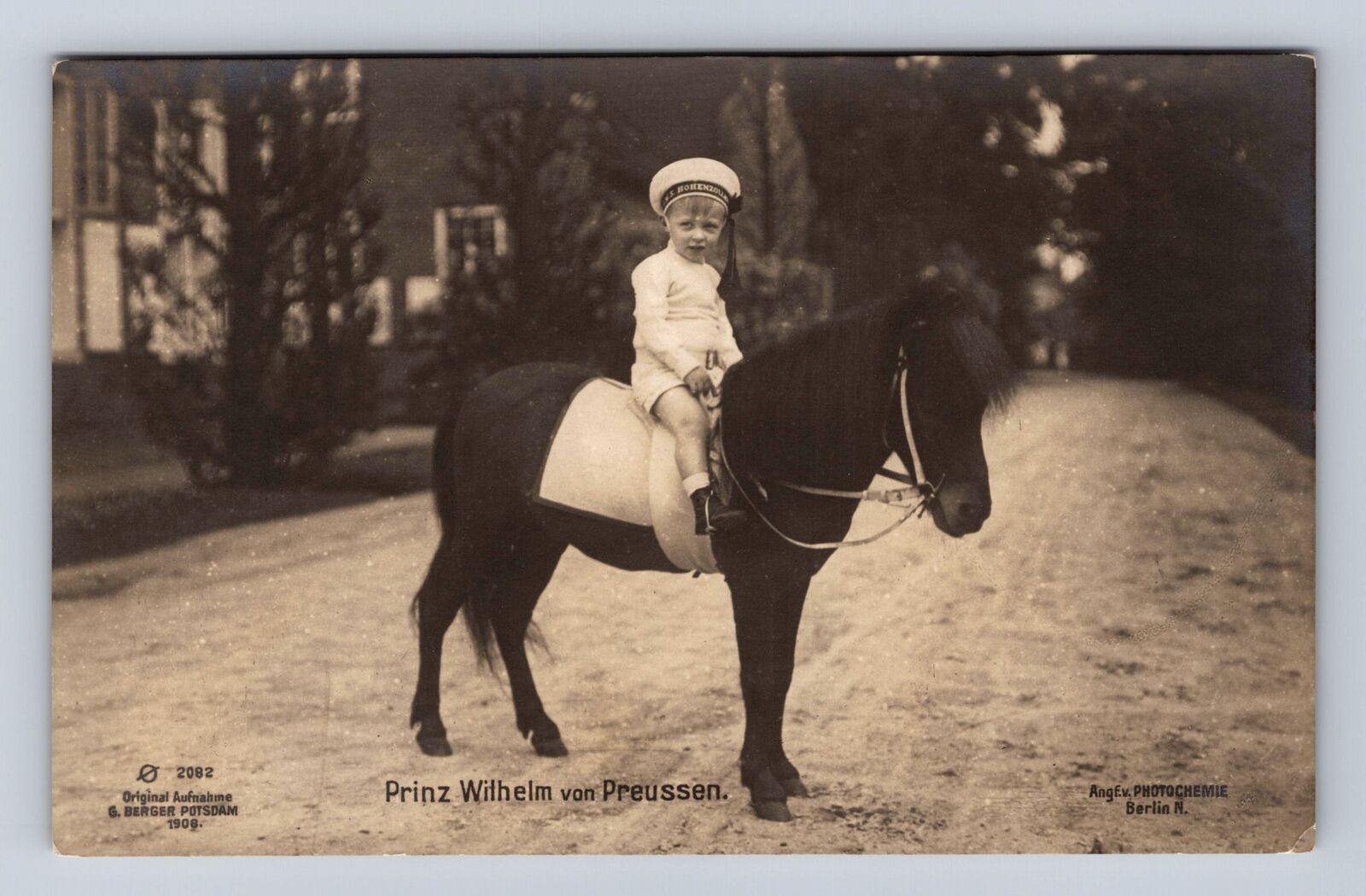 RPPC-Prinz Wilhelm von Preussen Prussia, Antique, Vintage Postcard