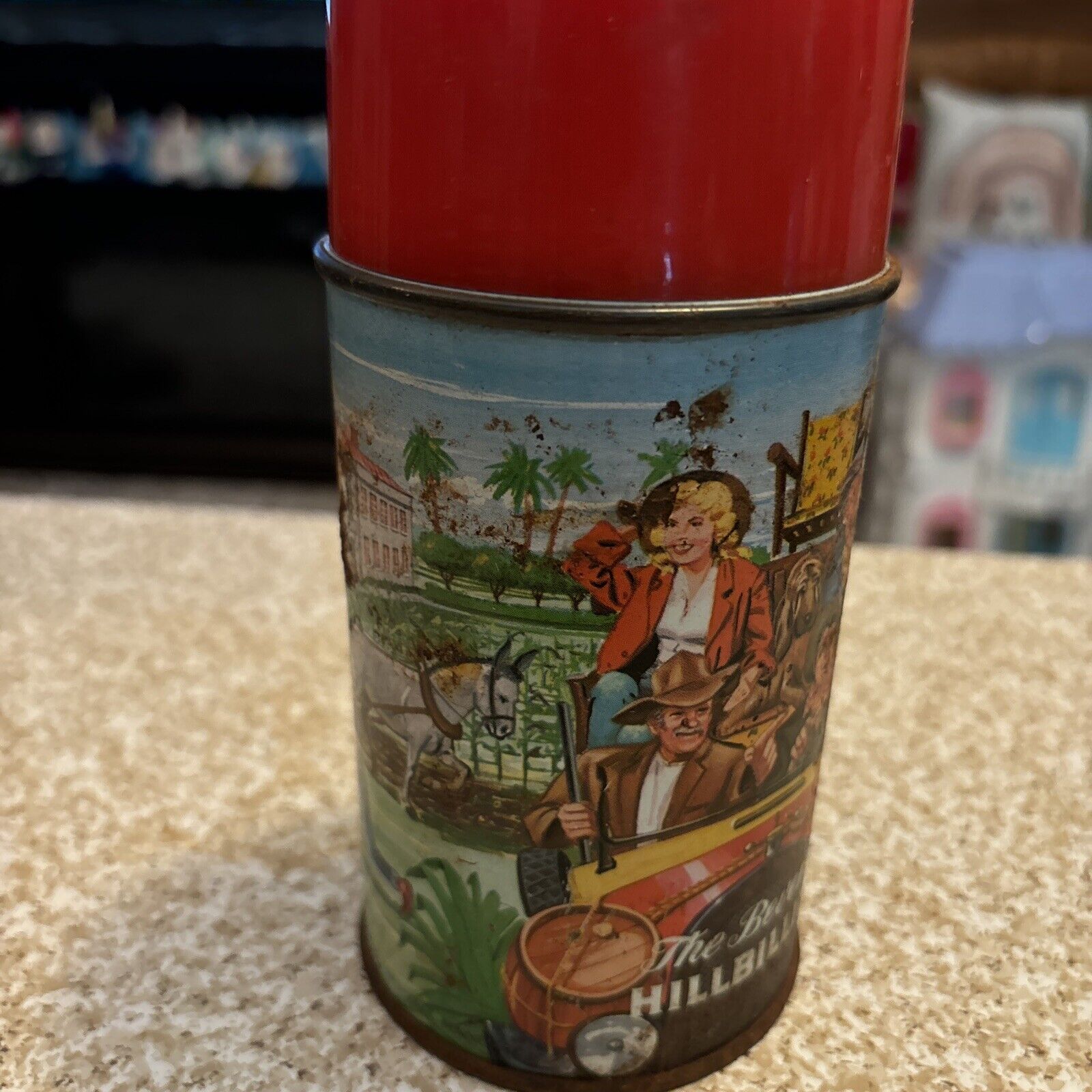 Vintage Beverly Hillbillies Thermos Highly Collectible