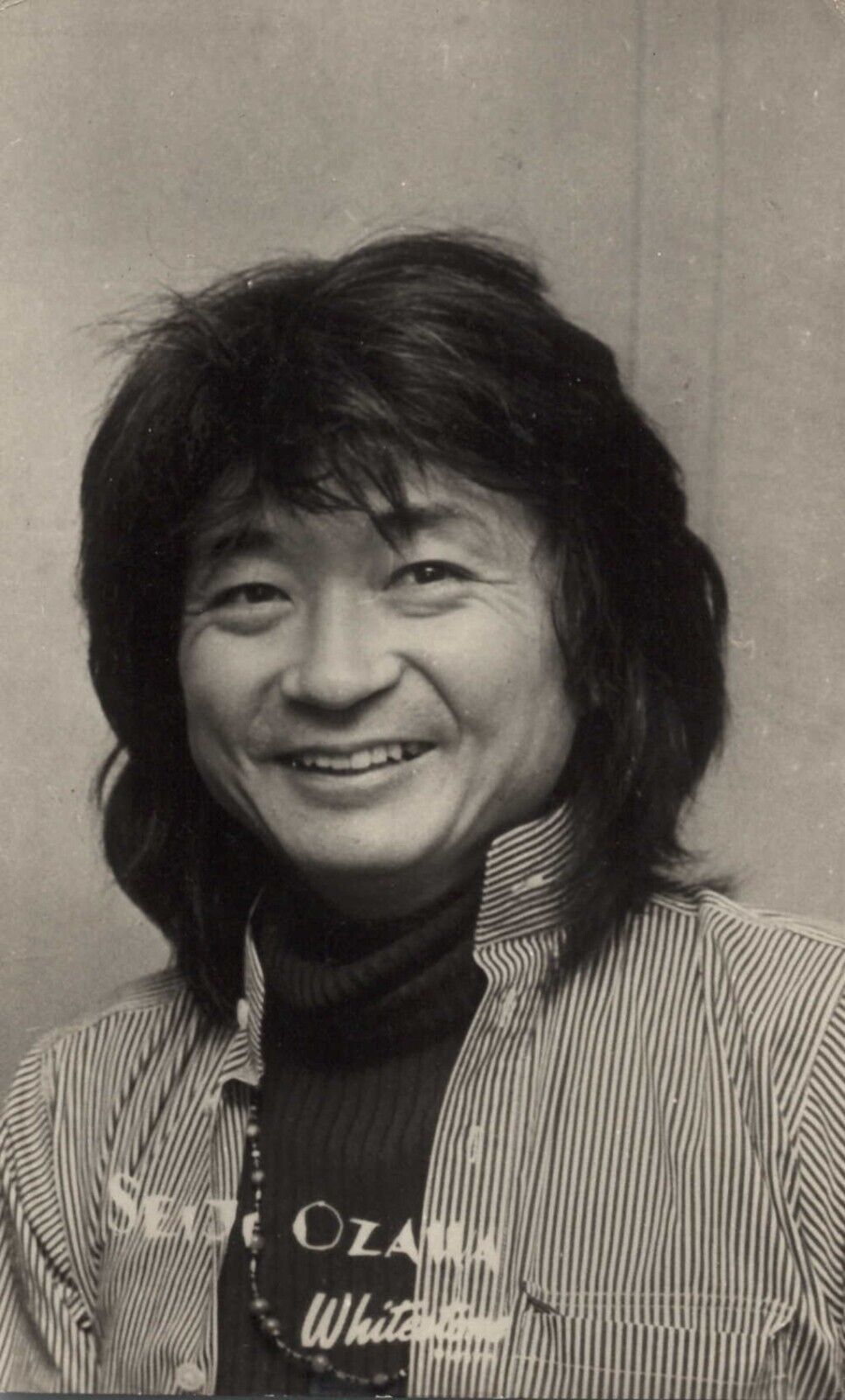 Seiji Ozawa Japanese-American Conductor Whitestone Photo of Boston Postcard Size