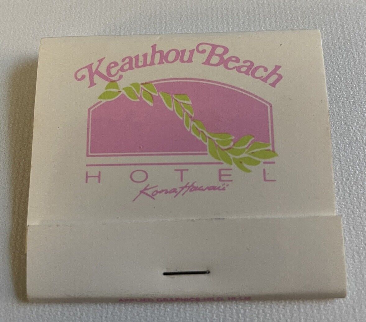 Vintage Keauhou Beach Hotel Kona HI Large  Matchbook Full Unstruck