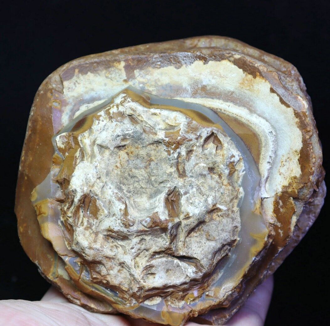 Natural Original Agate Quartz Crystal Stone Mineral Specimen Madagascar 2.28lb