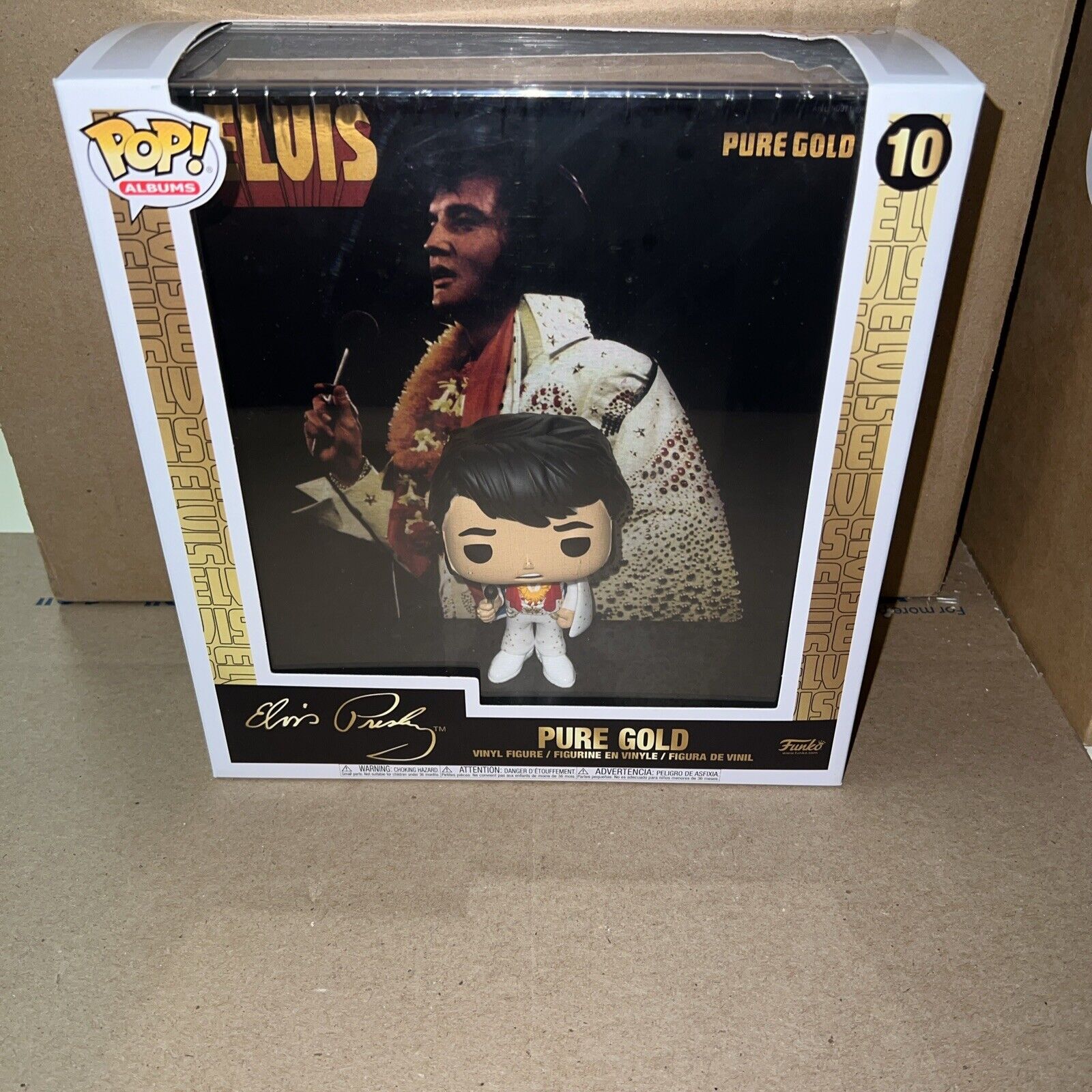 (1) Elvis Presley Funko Pop Vinyl Album Figure #10 NEW 