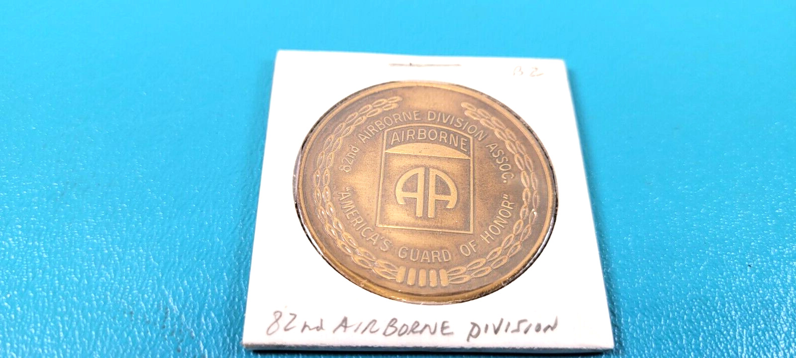 Rare 82nd Airborne Division Army Challenge Coin Medal