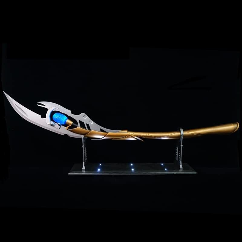 Sword fort Loki's Scepter Handmade Katana Anime Cosplay Sword Stainless