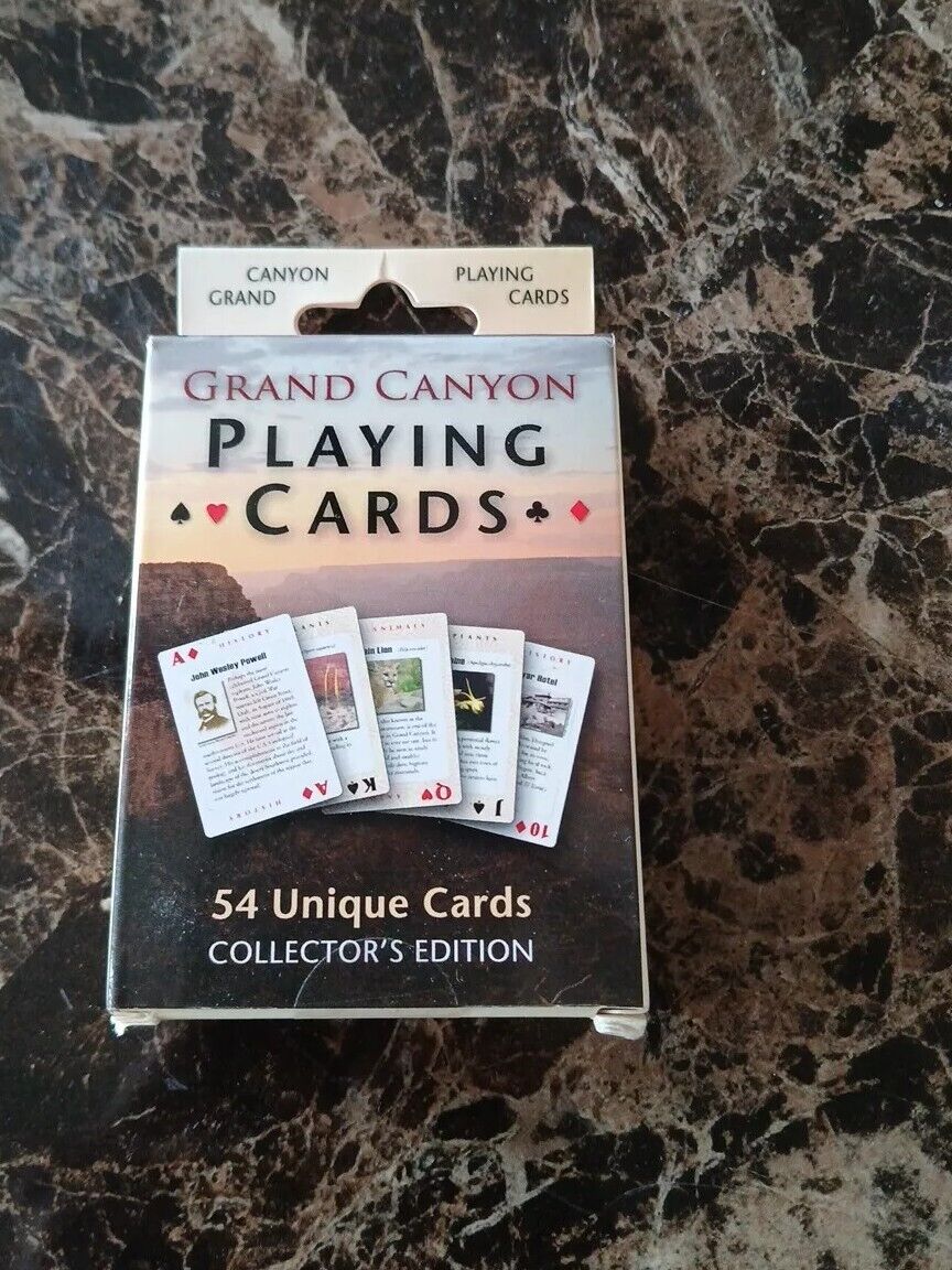 Grand Canyon Playing Cards Collectors Edition 