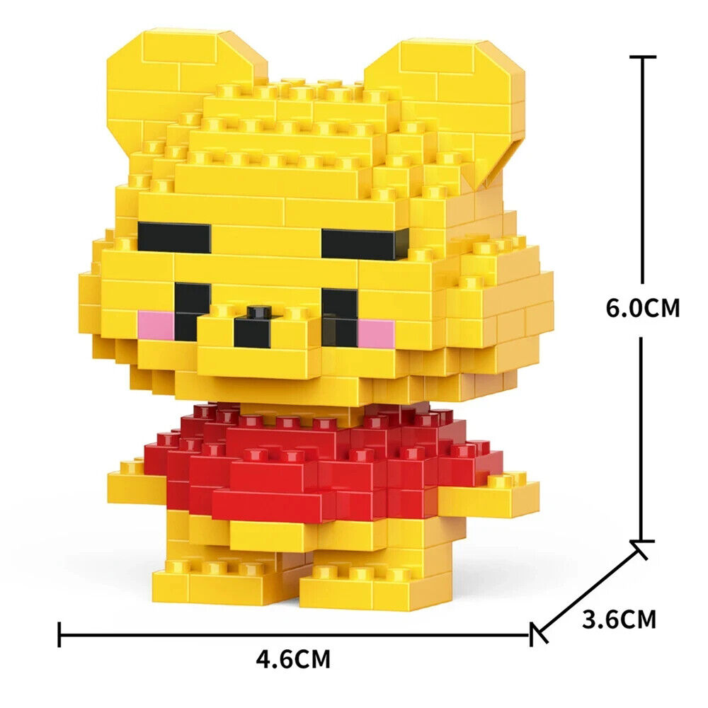 Disney Characters Miniature Figures Small Lego Building Blocks Gift for kids