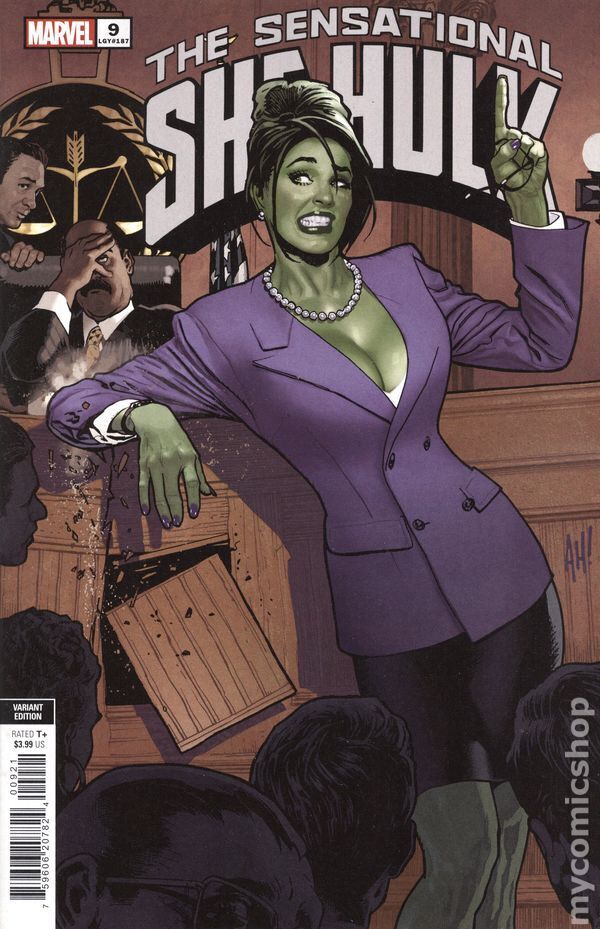 Sensational She-Hulk #9B Stock Image