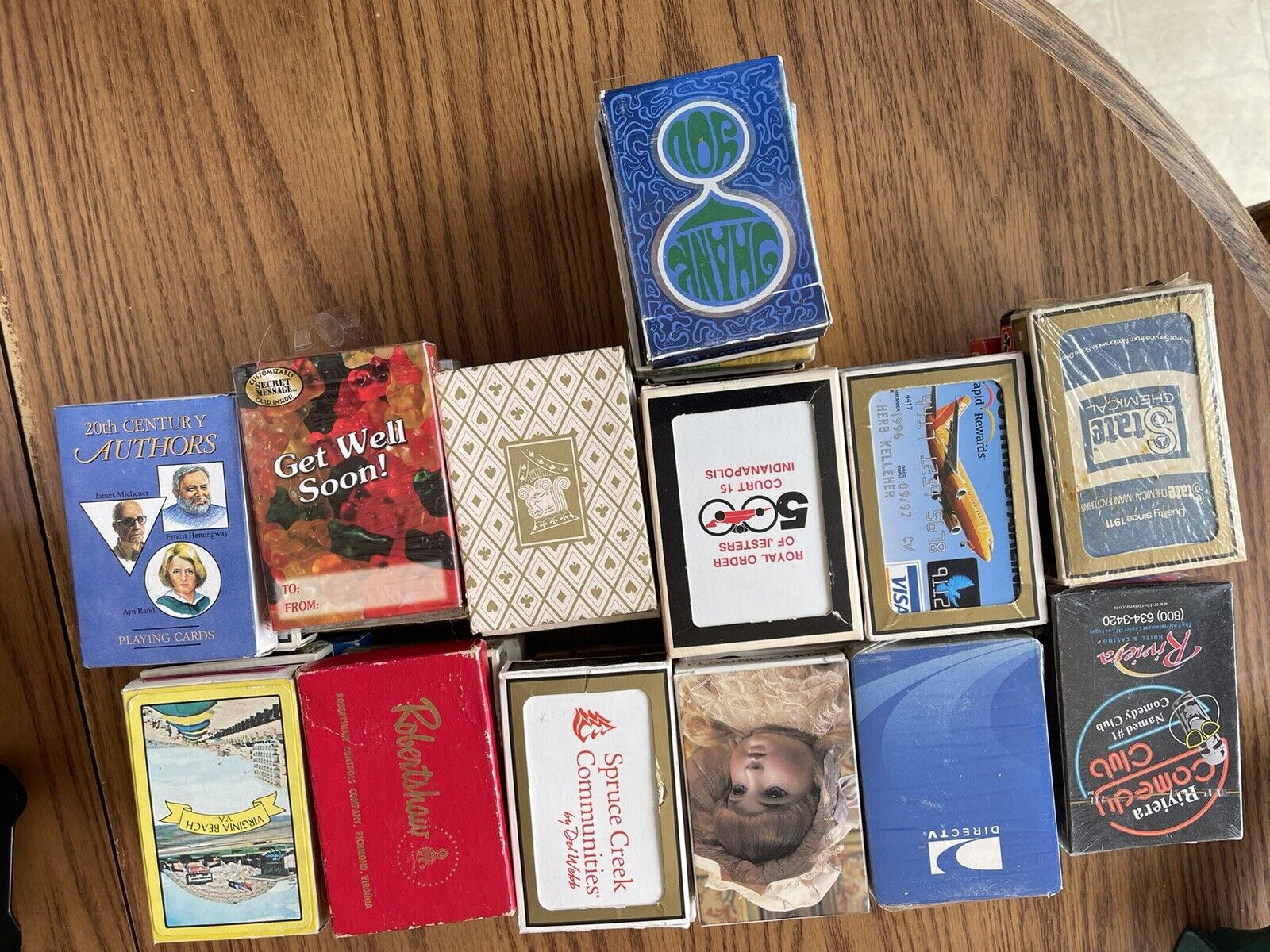 Vintage Lot Of 65 Decks of Playing Cards -  Opened/Unopened, Nice Variety