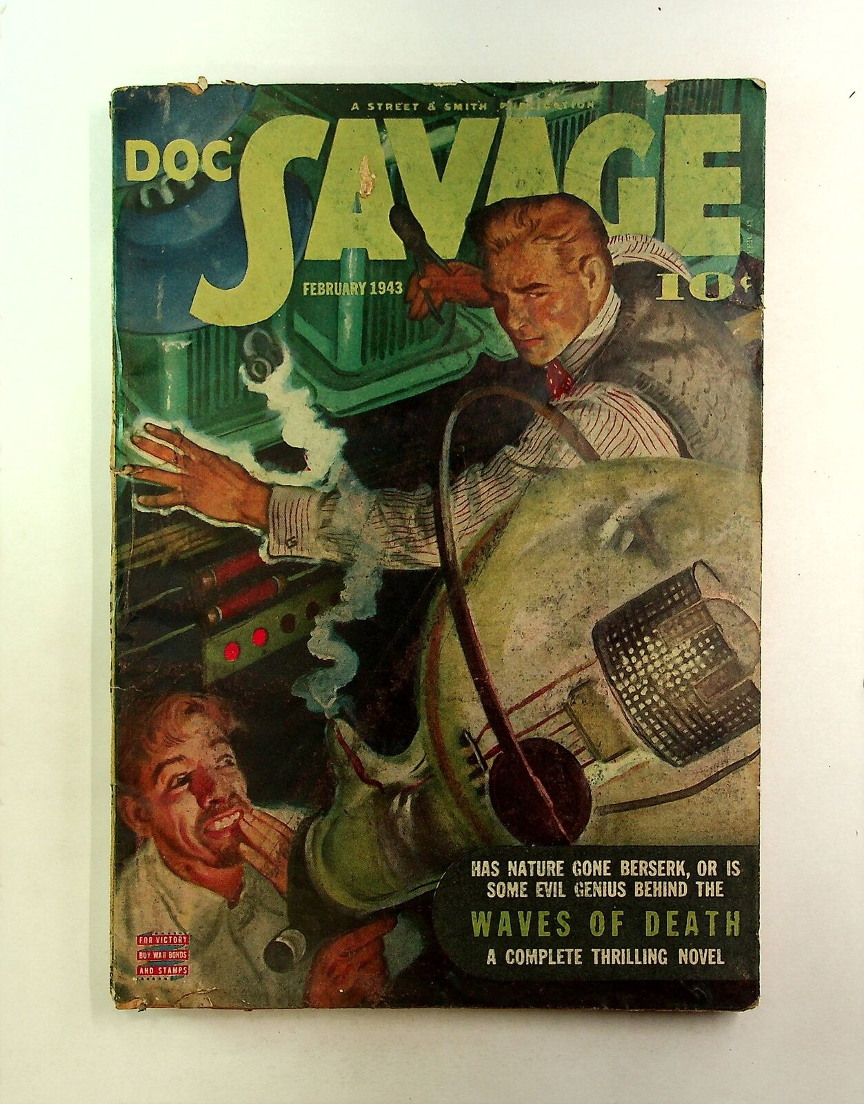 Doc Savage Pulp Vol. 20 #6 GD/VG 3.0 1943
