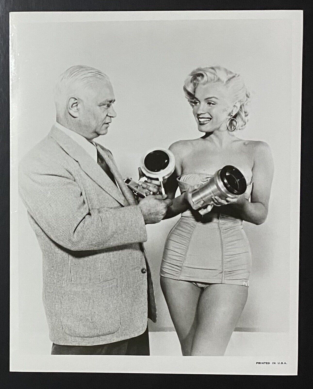 1953 Marilyn Monroe Original Photo Promotion For CinemaScope Lens