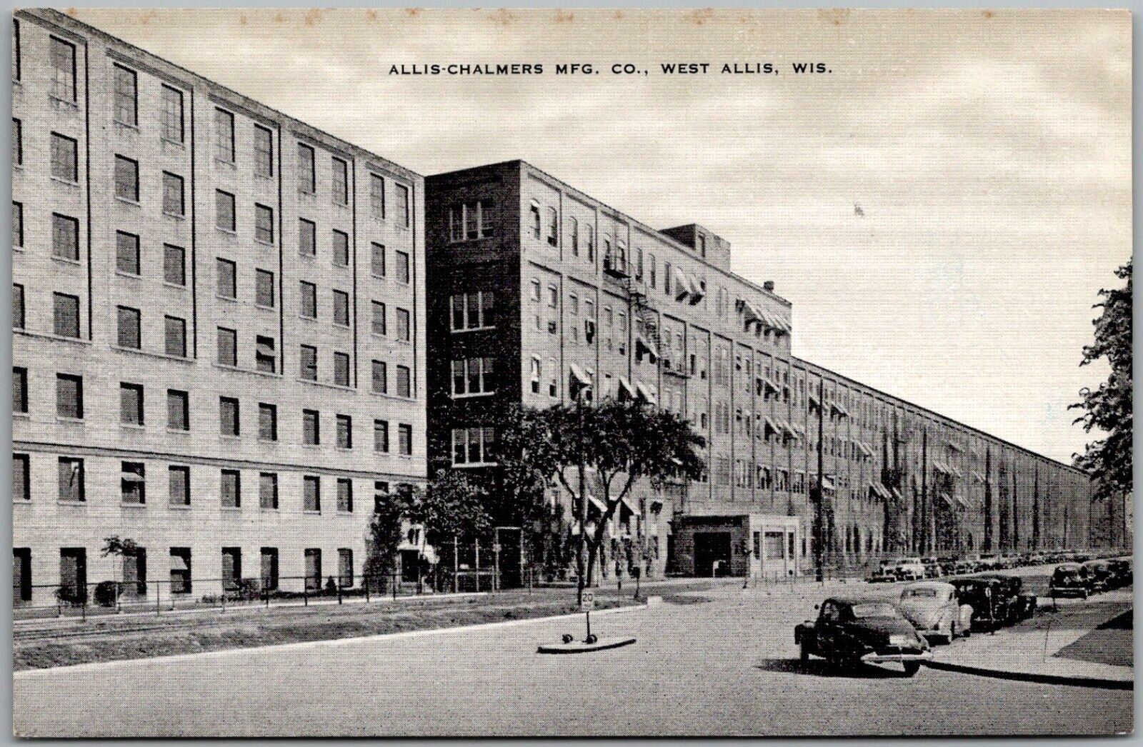Postcard Allis-Chalmers Mfg Co.; West Allis, Wisconsin; Milwaukee County  Gs