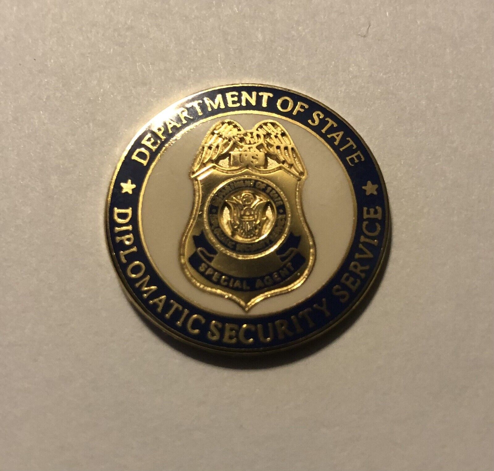US Diplomatic Security Service Special Agent Lapel Tie Pin
