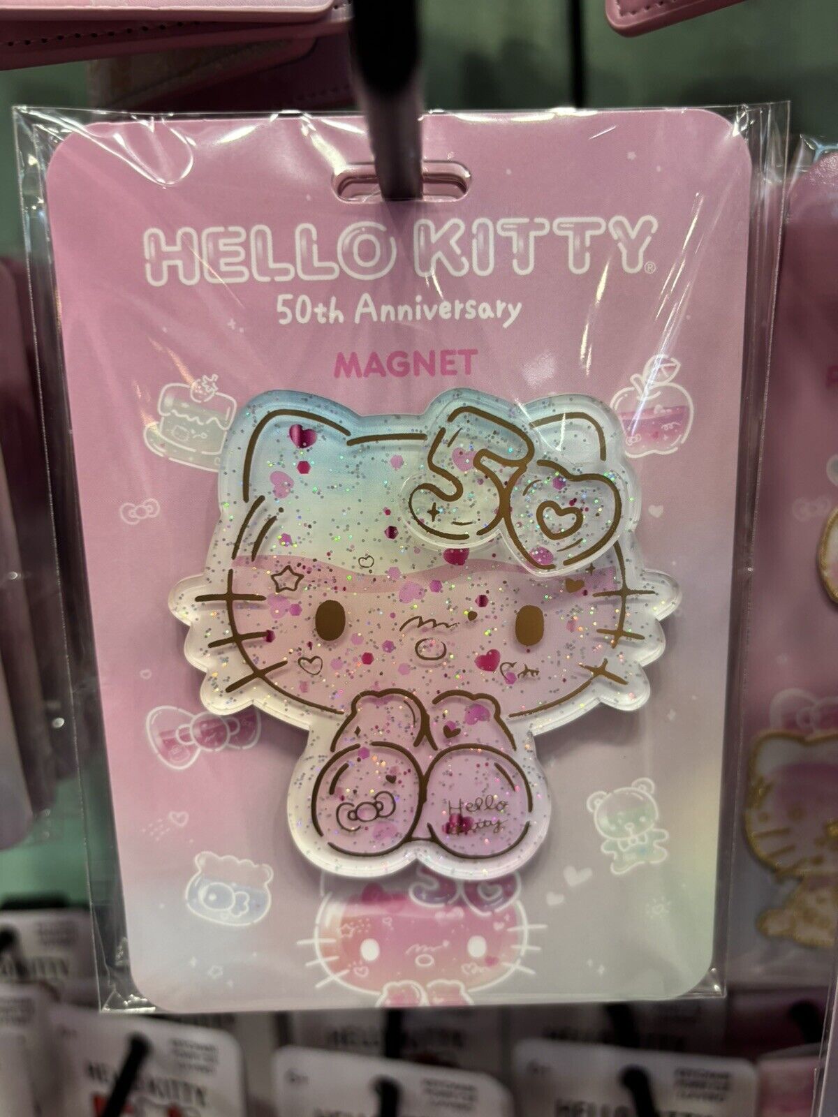 2024 Universal Studios Hello Kitty 50th Anniversary Magnet