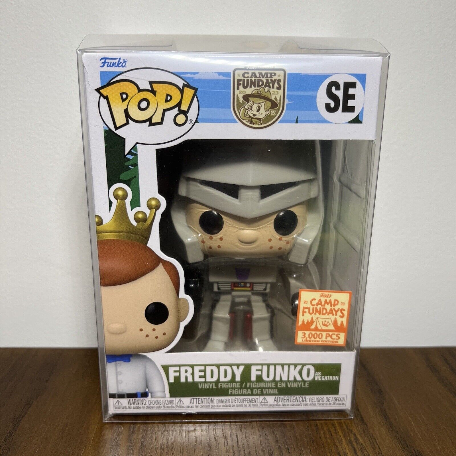Funko POP Freddy Funko As Megatron 3000 LE w/ Protector ✅SHIPS NOW✅
