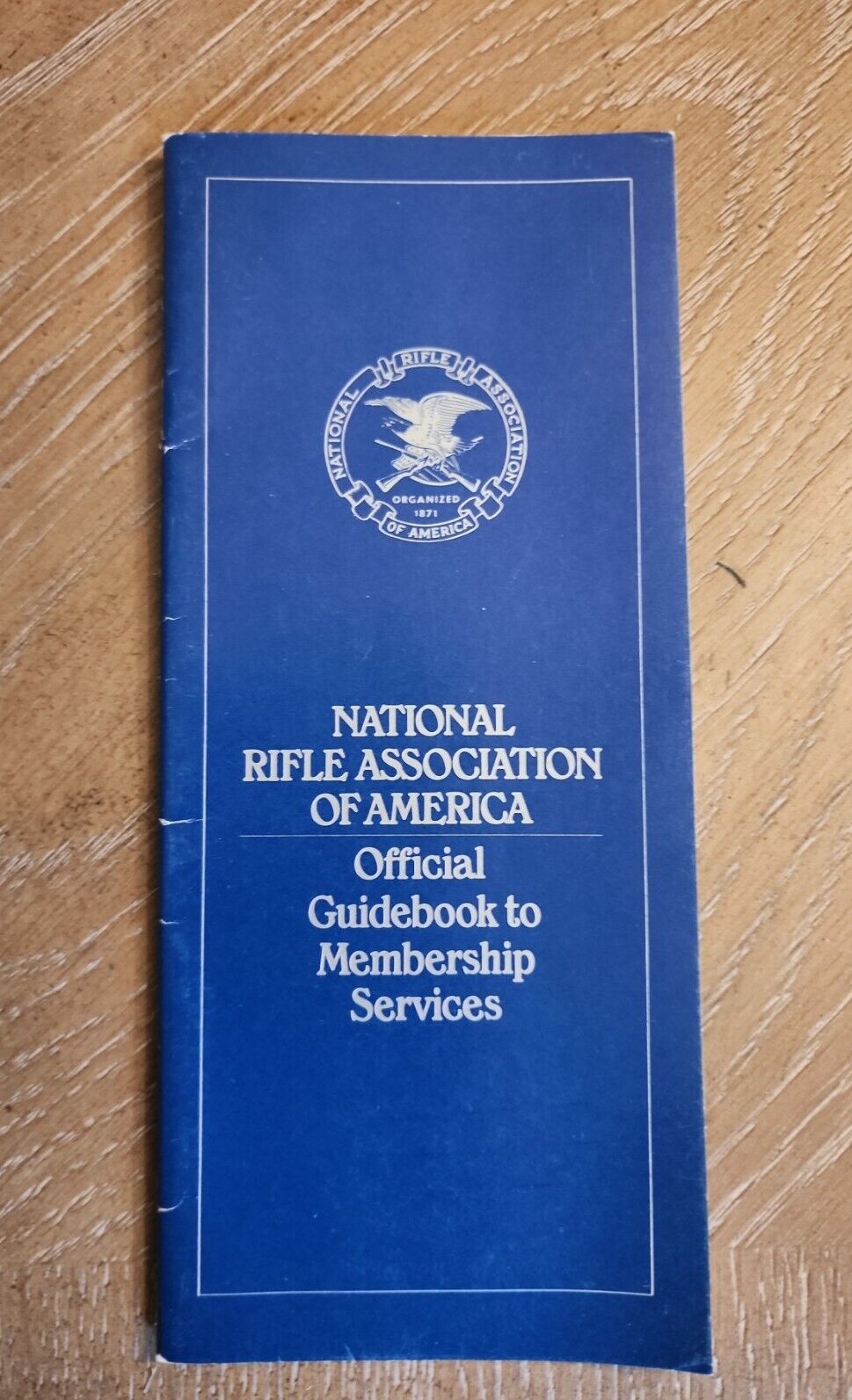 Vintage NRA association of America official guidebook to membership booklet '77