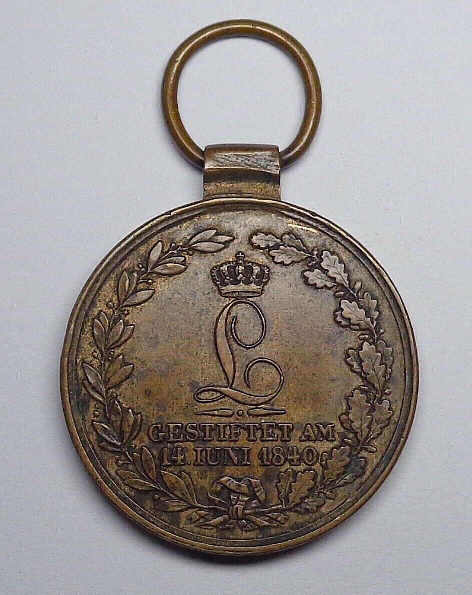 (1840-66) Germany - Grand Duchy of Hesse Campaign Service Medal.