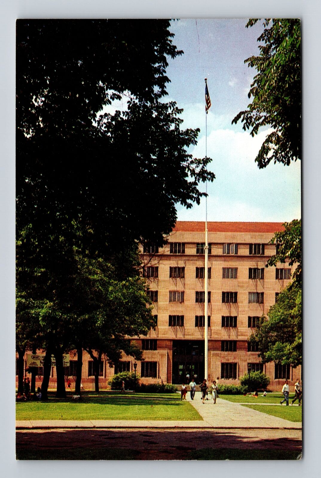 Chicago IL-Illinois, University of Chicago Admin Building Vintage Postcard