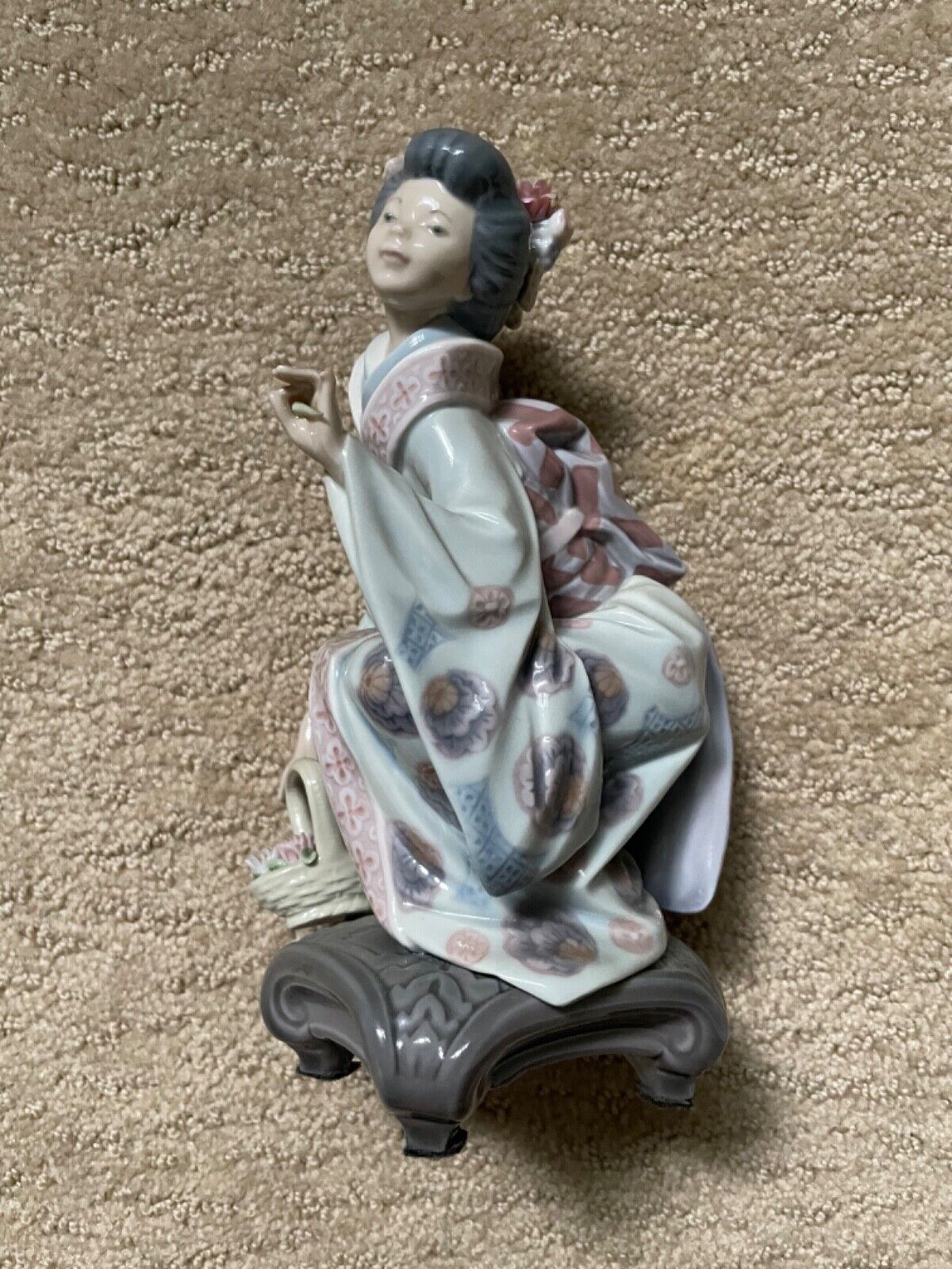 Lladro 1448 Figurine Geisha Girl Figurine \'Yuki\
