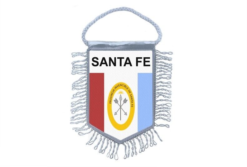 Mini banner flag pennant window mirror cars country banner argentina santa fe