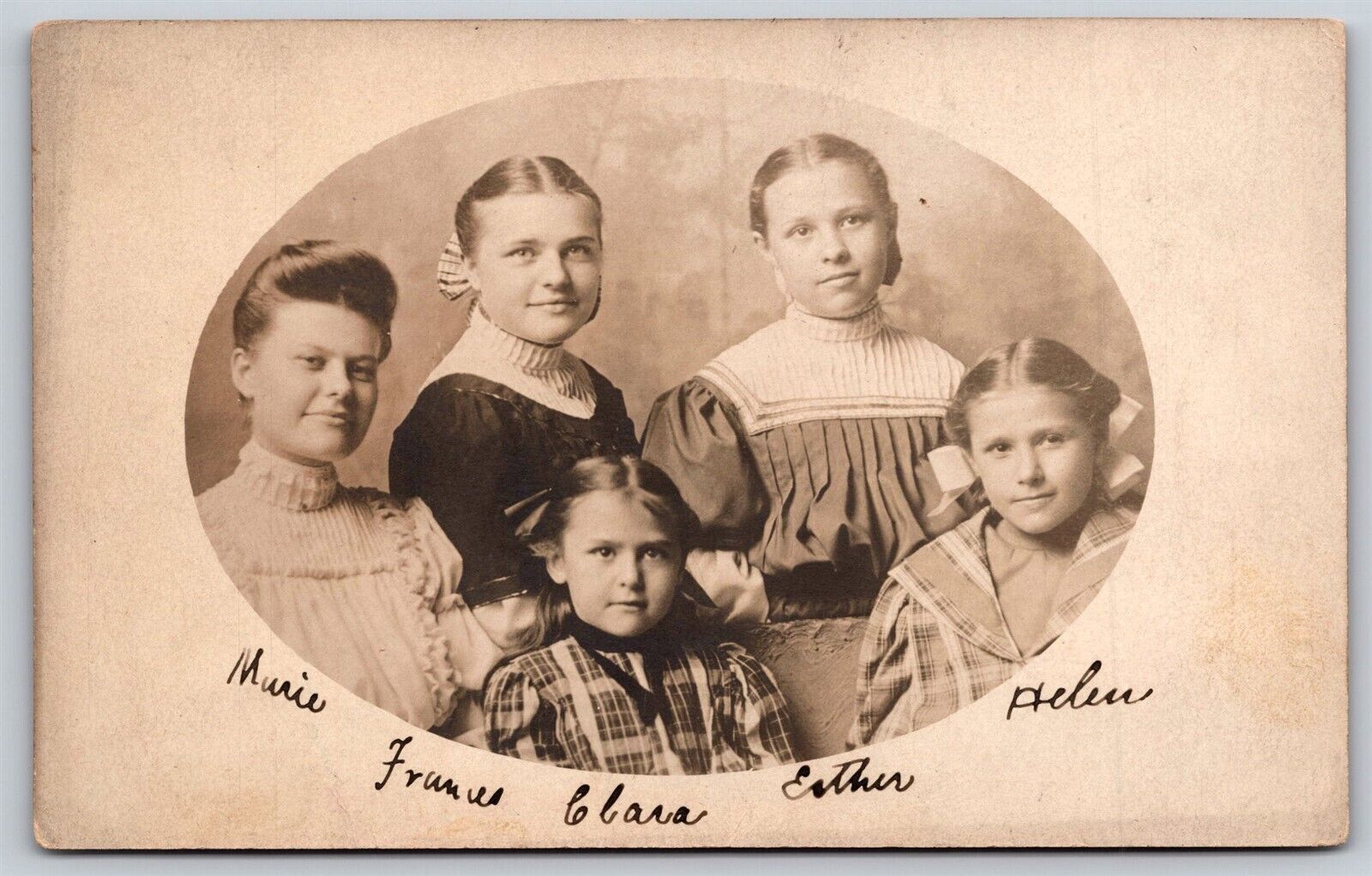 Postcard Family Identified, Mulberry Indiana 1906 RPPC E29