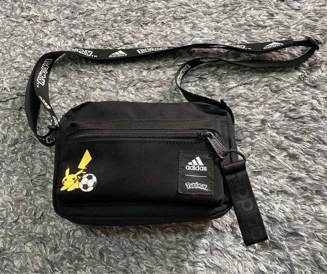 adidas x Pokemon collaboration shoulder bag Pokemon limited edition black　F/J