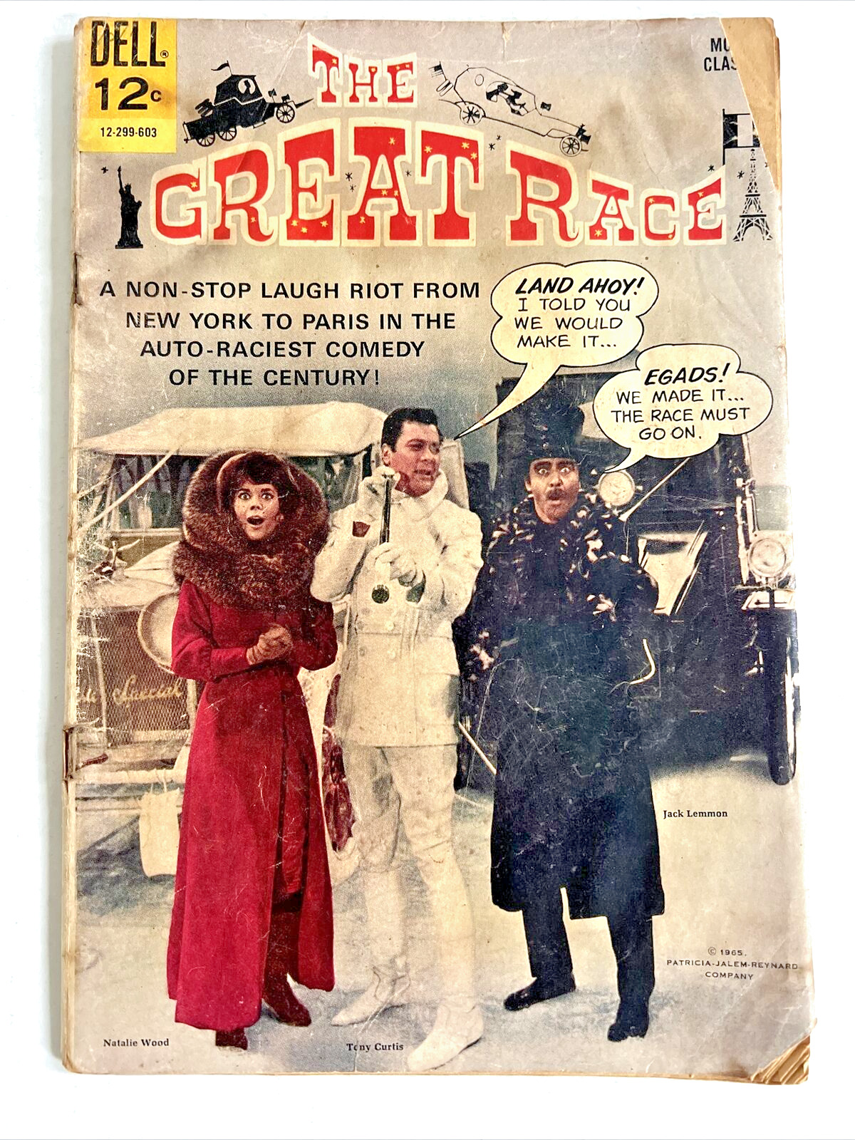 1966 Dell Movie Classic The Great Race