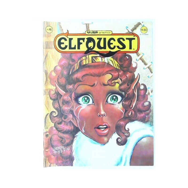 Elfquest #16  - 1978 series Warp comics NM minus Full description below [r&