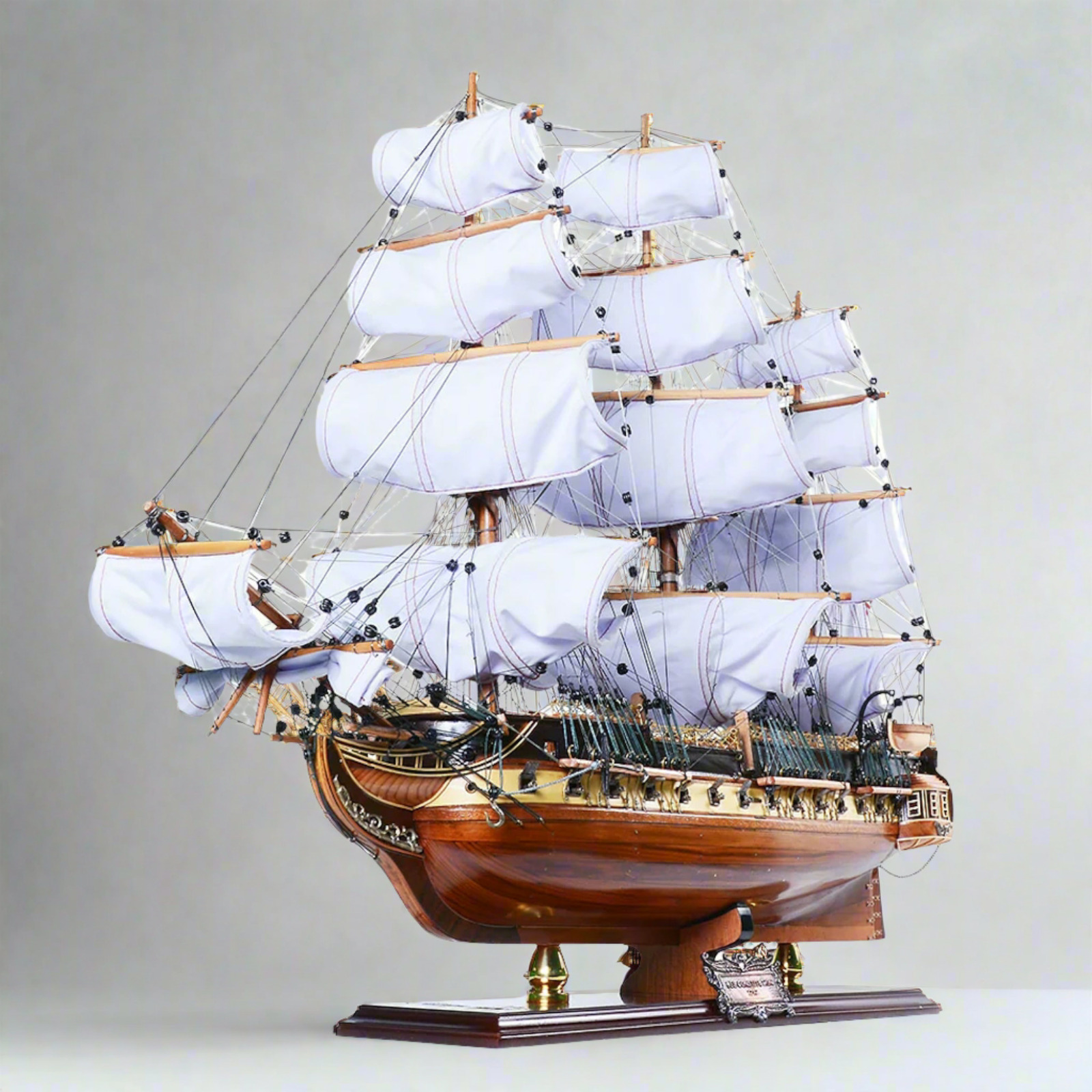 Handmade USS Constitution LIMITED EDITION Tall Ship Model 29