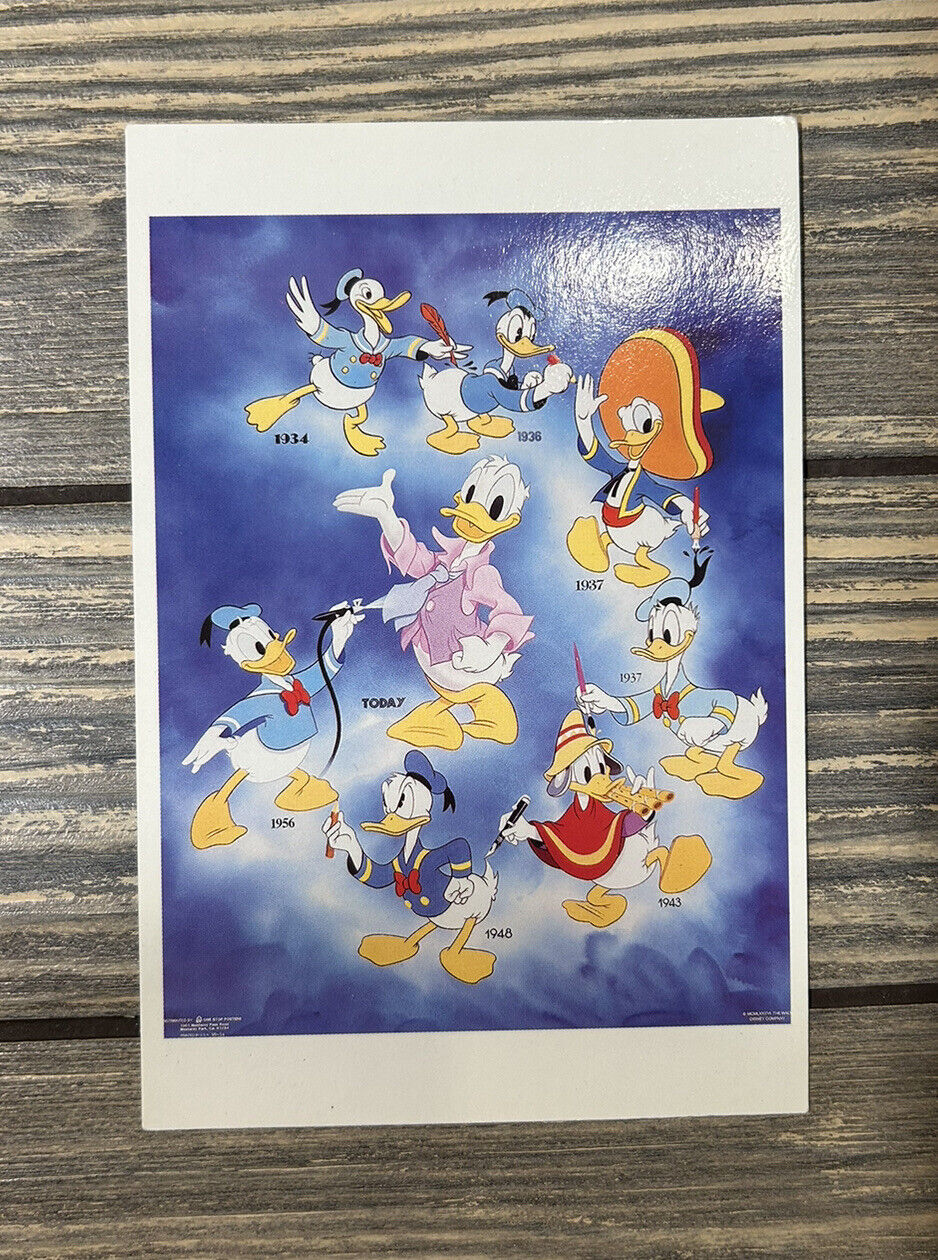 Vintage Generation Donald The Walt Disney Company The OSP Line Post Card