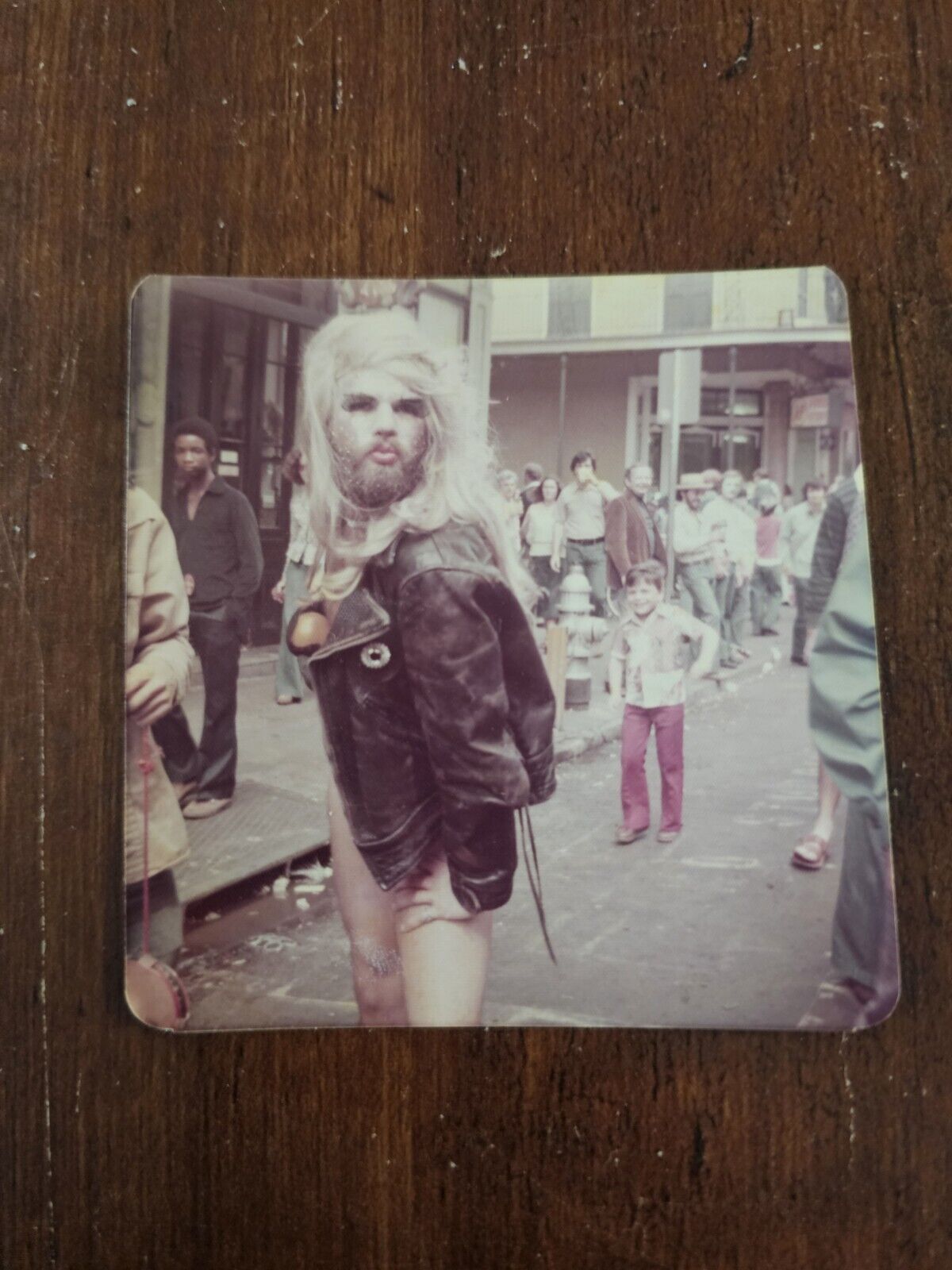 1970\'s Crossdresser Man Vintage Gay Interest Photos Party Parade Cross Dress
