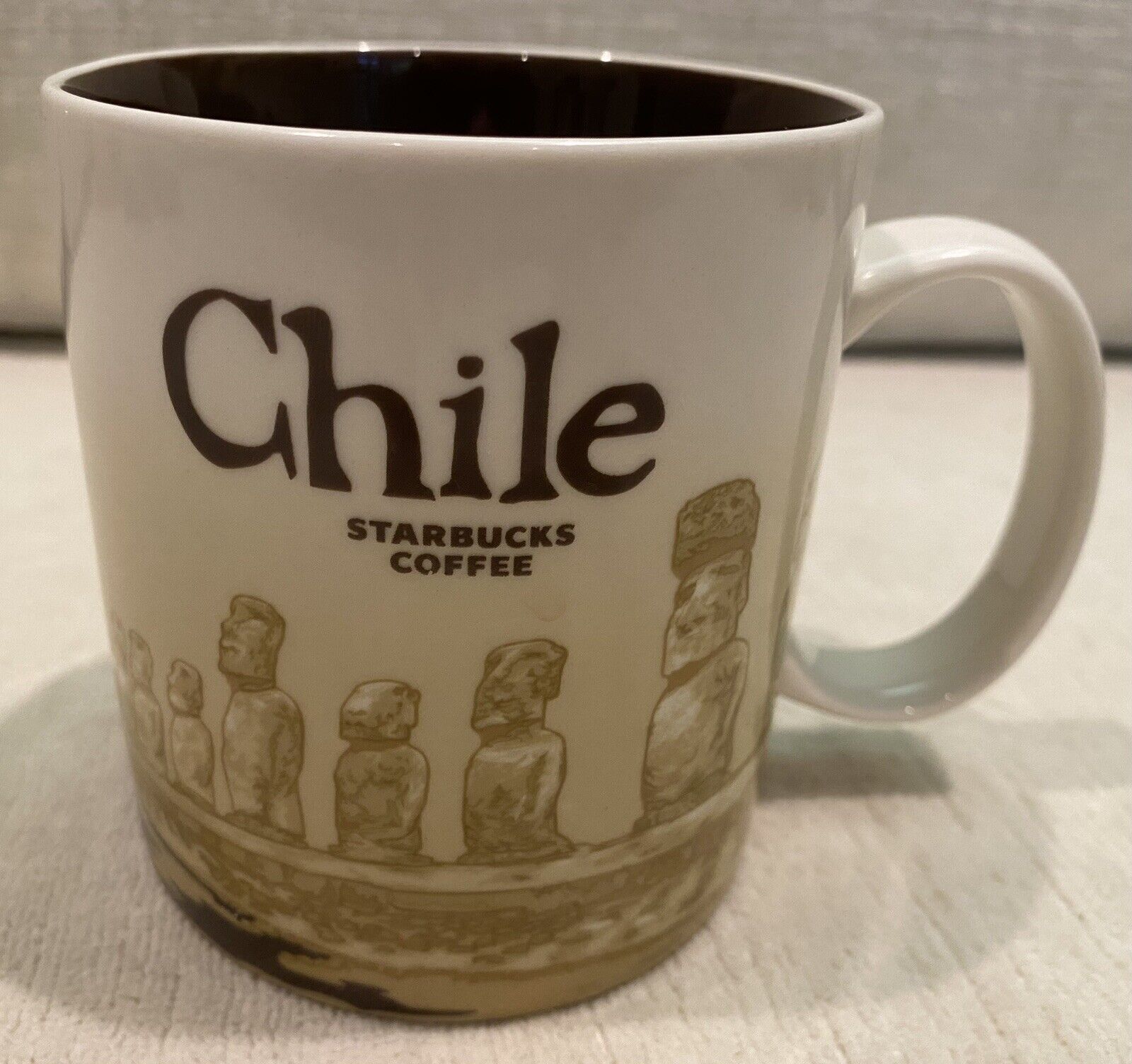 Starbucks CHILE Easter Island Global Icon  Collection 2014 Coffee Mug