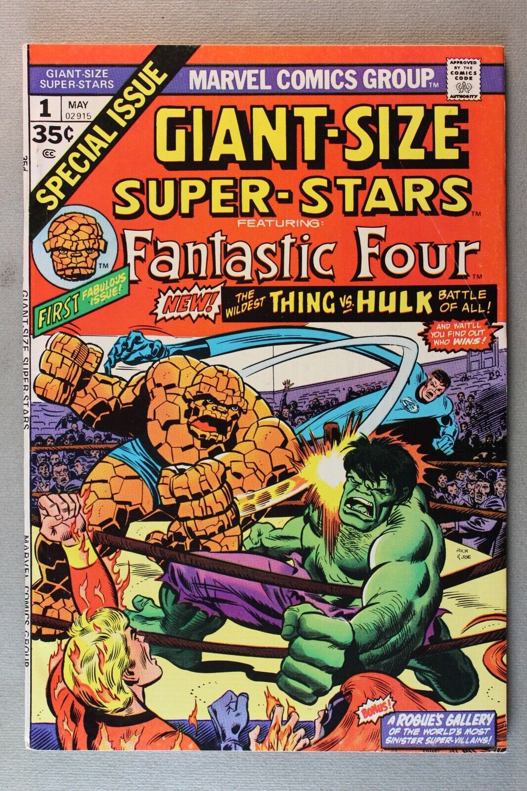 GIANT-SIZE SUPER-STARS #1 *1974* The Fantastic Four \