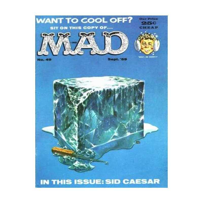 Mad (1952 series) #49 in Fine minus condition. E.C. comics [r]