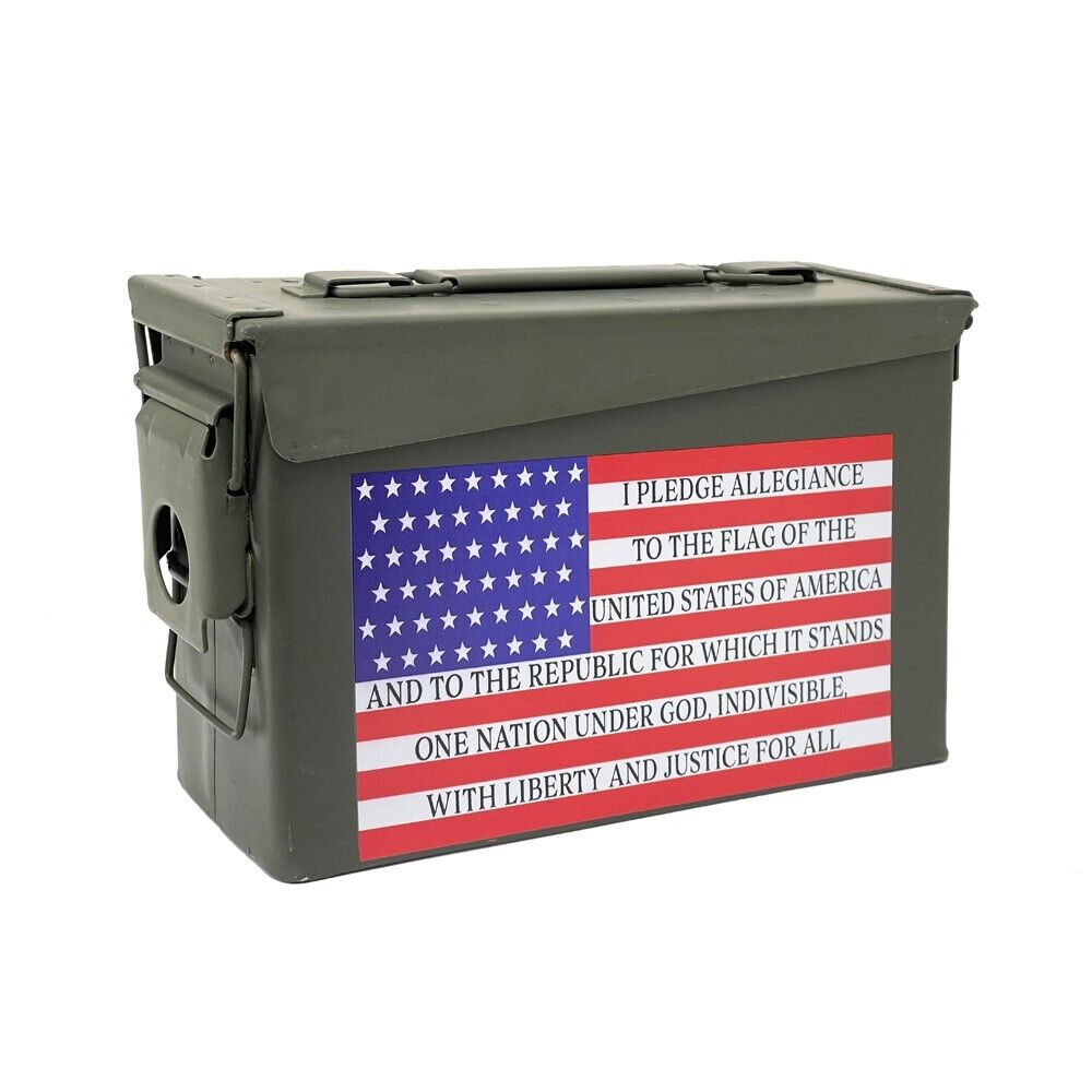UV Printed Ammo Cans - Used Grade 1 30 Cal \