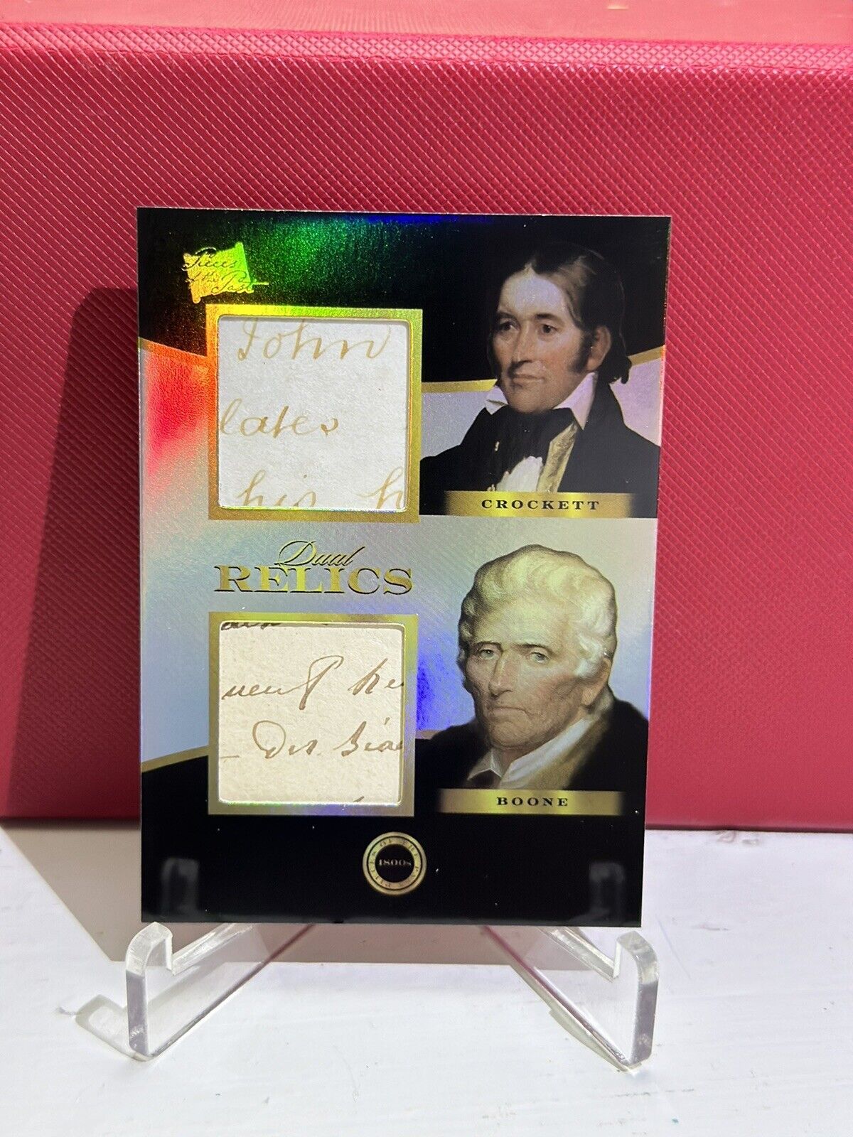 Pieces Of The Past 1800s Edition Davy Crockett/ Daniel Boone Authentic Relic