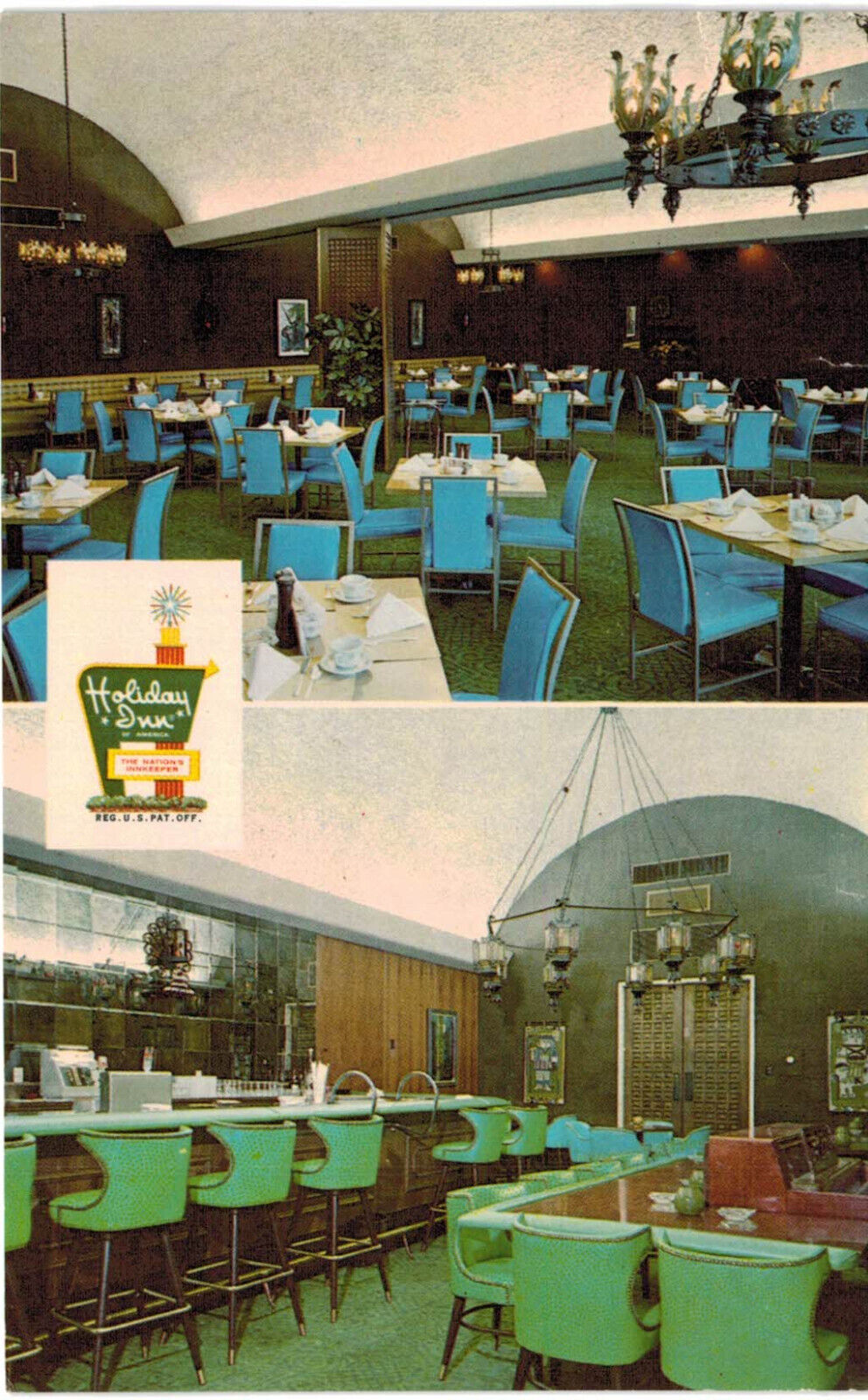 Vintage Postcard - Holiday Inn - Hobbs, NM New Mexico - unposted