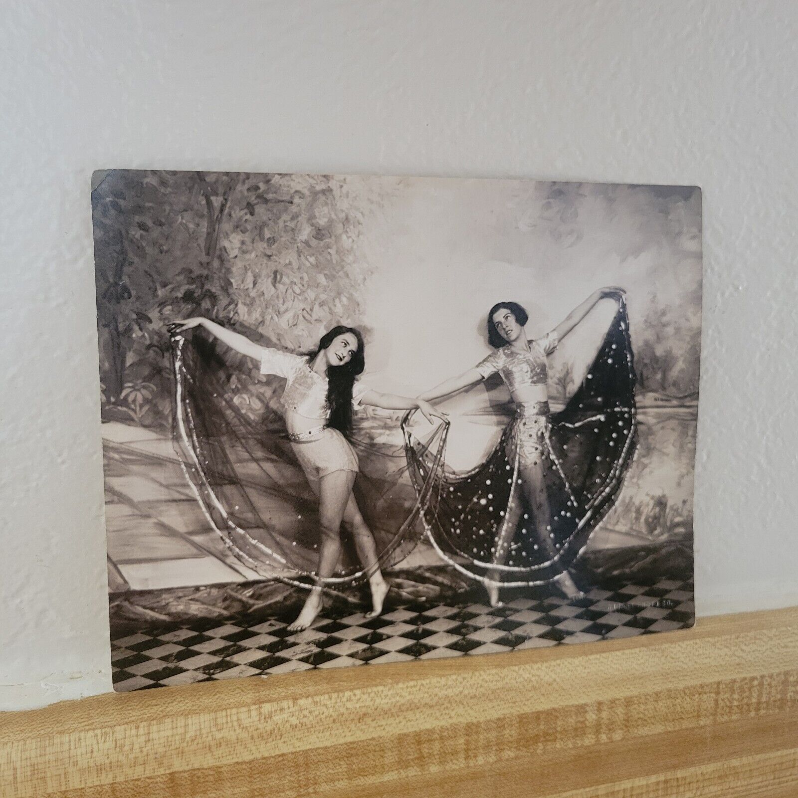 Antique Adagio Dancers Photograph 1920s Nashua New Hampshire 8x10